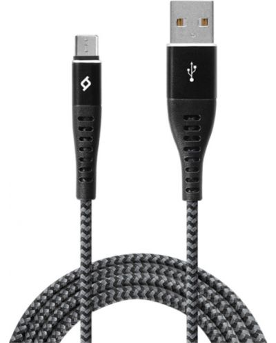 Кабел ttec - Extreme, USB-A/Micro USB, 1.5 m, черен - 1