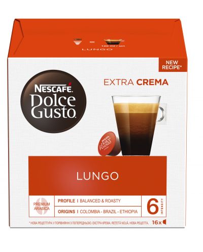 Кафе капсули NESCAFE Dolce Gusto - Lungo, 16 напитки - 1