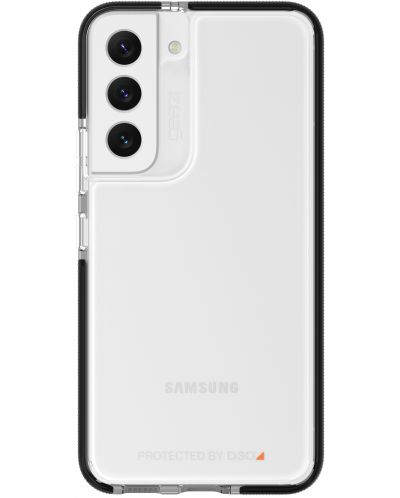Калъф Gear4 - Santa Cruz, Galaxy S22 Plus, прозрачен/черен - 1