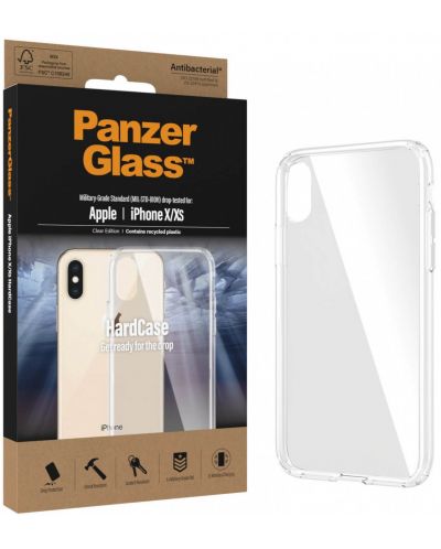 Калъф PanzerGlass - HardCase, iPhone X/XS, прозрачен - 2