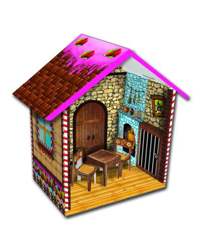 Картонени модели: Сладката къща от приказката „Хензел и Гретел” - 2