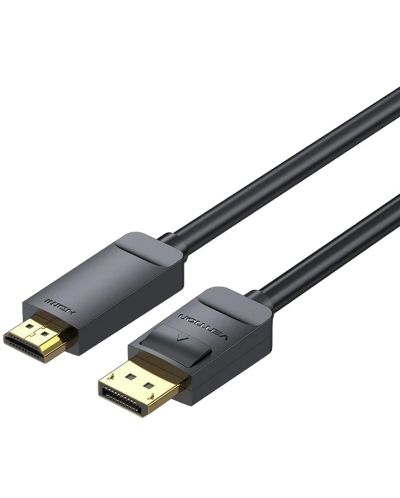 Кабел Vention  - DisplayPort/HDMI, 1.5m, черен - 1