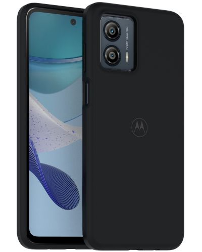 Калъф Motorola - Premium Soft, Moto G53 5G, черен - 8