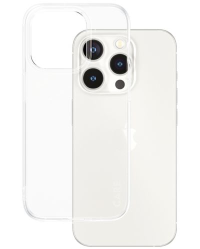 Калъф CARE - Fashion X-Ray Soft, iPhone 15 Pro, прозрачен - 2