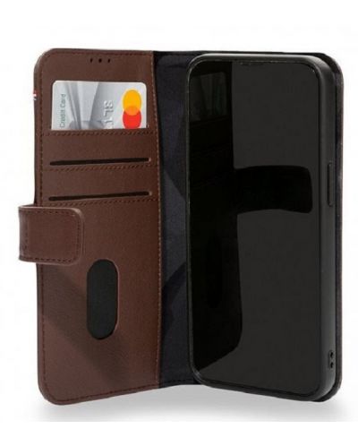 Калъф Decoded - Leather Detachable Wallet, iPhone 14 Pro Max, кафяв - 3