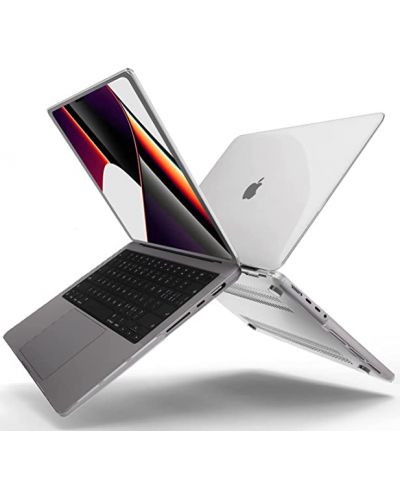 Калъф за лаптоп Cellularline - за Apple MacBook Pro 14", полупрозрачен - 2