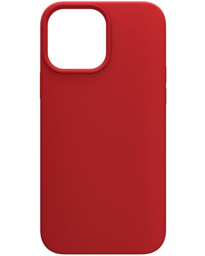 Калъф Next One - Silicon MagSafe, iPhone 13 Pro Max, червен - 5
