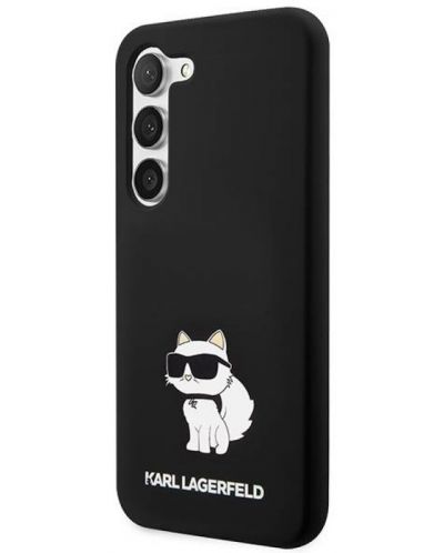 Калъф Karl Lagerfeld - Choupette NFT, Galaxy S23, черен - 3