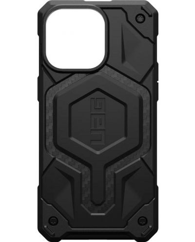 Калъф UAG - Monarch Pro MagSafe, iPhone 15 Pro Max, Carbon Fiber - 8