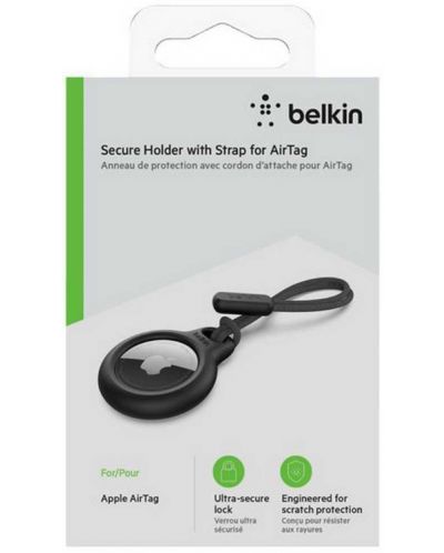 Каишка Belkin - Apple AirTag, черна - 2