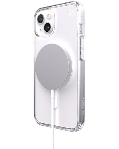 Калъф Speck - Presidio Perfect Clear MS, iPhone 13 mini/12 mini, прозрачен - 3