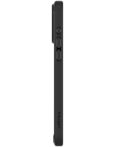 Калъф Spigen - Ultra Hybrid, iPhone 15 Pro Max, Frost Black - 8