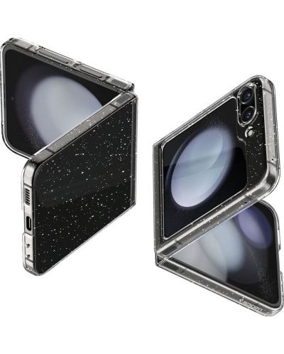 Калъф Spigen - Air Skin Glitter, Galaxy Z Flip5, Crystal Quartz - 10