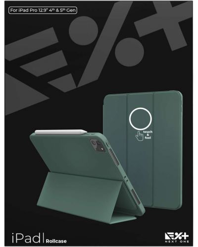 Калъф Next One - Roll Case, iPad Pro 12.9, зелен - 10