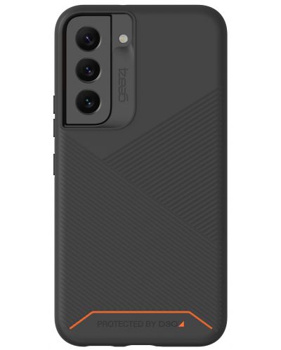 Калъф Gear4 - Denali, Galaxy S22 Plus, черен/оранжев - 1