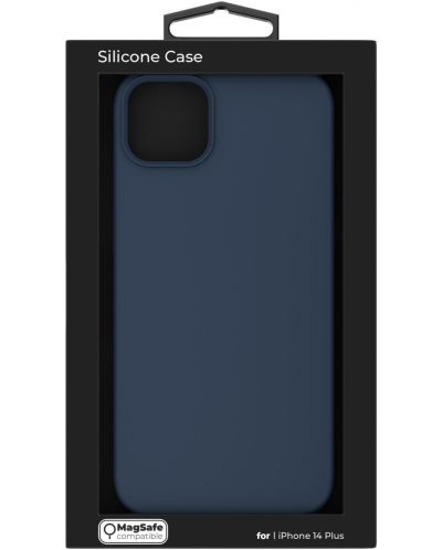 Калъф Next One - Silicon MagSafe, iPhone 14 Plus, син - 9