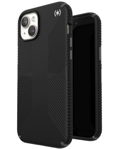 Калъф Speck - Presidio 2 Grip, iPhone 15 Plus, черен - 3