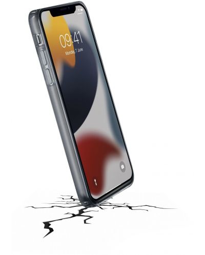 Калъф Cellularline - ClearDuo, iPhone 13 mini, прозрачен - 2