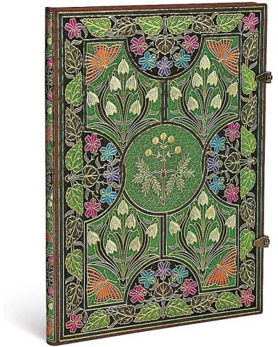  Календар-бележник Paperblanks Poetry in Bloom - Grande, 21 x 30 cm, 64 листа, 2024 - 1