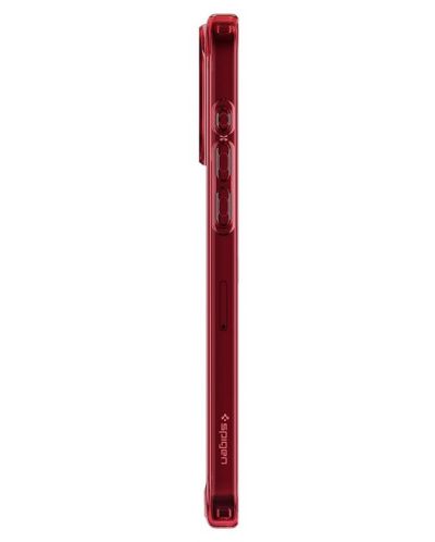 Калъф Spigen - Ultra Hybrid, iPhone 15 Pro, Deep Red - 6