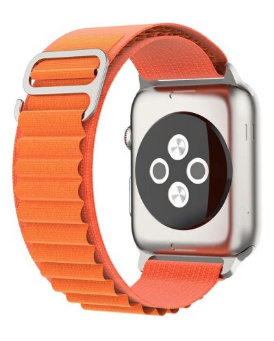 Каишка Techsuit - W037 Nylon, Apple Watch, 38/40/41 mm, оранжева - 3