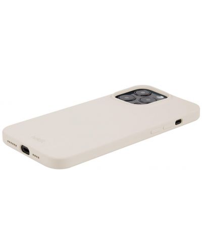 Калъф Holdit - Silicone, iPhone 15 Pro Max, светлобежов - 3