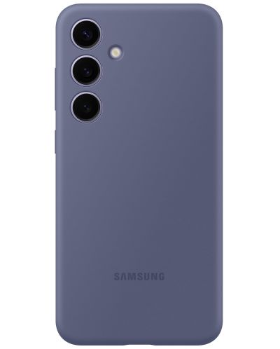Калъф Samsung - Silicone Cover, Galaxy S24 Plus, лилав - 1