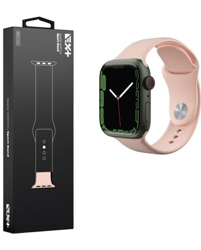 Каишка Next One - Sport Band Silicone, Apple Watch, 38/40 mm, Pink Sand - 4