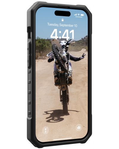 Калъф UAG - Pathfinder MagSafe, iPhone 15 Pro, Ash - 4