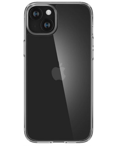 Калъф Spigen - Air Skin Hybrid, iPhone 15, Crystal Clear - 2