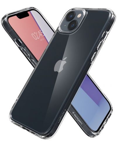 Калъф Spigen - Ultra Hybrid, iPhone 14/13, Frost Clear - 2