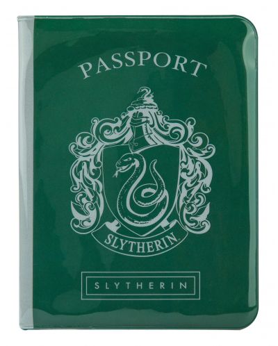 Калъф за паспорт Cine Replicas Movies: Harry Potter - Slytherin - 1