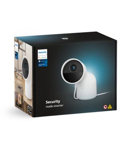 Камера Philips - Hue Secure Cam 871951449615600, бяла - 2