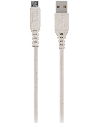 Кабел TnB - Eco, USB-A/Micro USB, 1.5 m, бял - 1