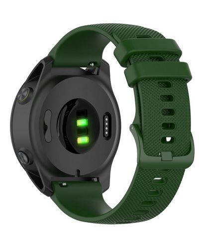 Каишка Techsuit - W006, Galaxy Watch/Huawei Watch, 20 mm, зелена - 4