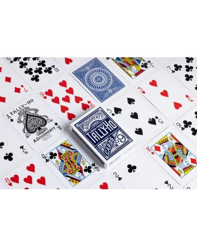 Карти за игра Bicycle - Tally Ho Circle Back покер син/червен гръб - 5