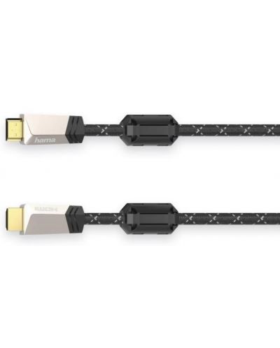 Кабел Hama - 205026 Premium, HDMI/HDMI, 3m, черен - 2