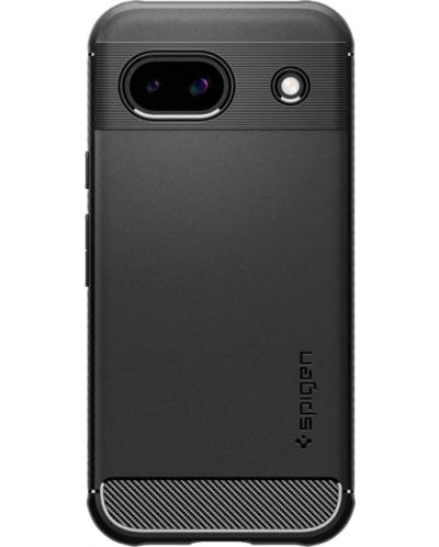 Калъф Spigen - Rugged Armor, Google Pixel 8a, черен - 2