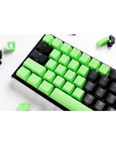 Капачки за механична клавиатура Ducky - Green, 31-Keycap Set, зелена - 2