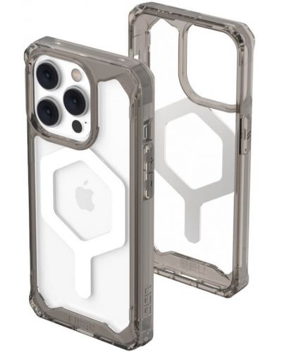 Калъф UAG - Plyo MagSafe, iPhone 14 Pro, прозрачен/сив - 4