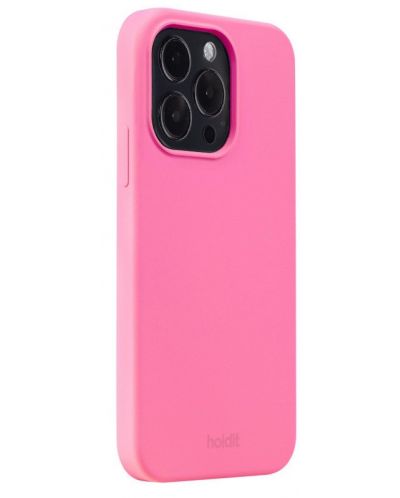 Калъф Holdit - Silicone, iPhone 14 Pro Max, розов - 2