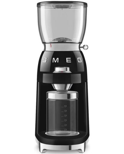 Кафемелачка Smeg - CGF01BLEU 50's Style, 150W, 350 g, черна - 1