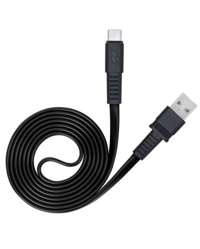 Кабел Rivacase - PS6002BK12, USB-C/USB-А, 1.2 m, черен - 5