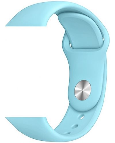 Каишка Trender - Silicone, Apple Watch, 40/41 mm, светлосиня - 1