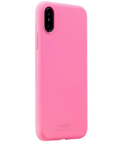 Калъф Holdit - Silicone, iPhone X/XS, розов - 2