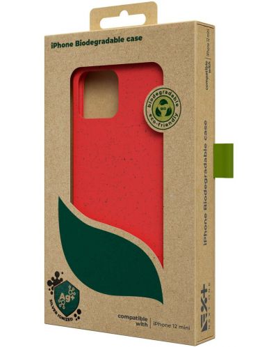 Калъф Next One - Eco Friendly, iPhone 12 mini, червен - 4
