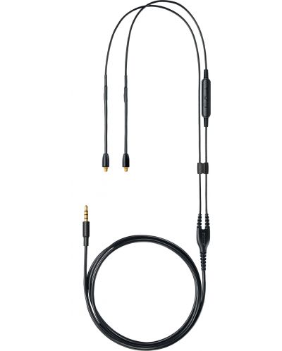 Кабел за слушалки Shure - RMCE-UNI, 3.5 mm/SE, черен - 2