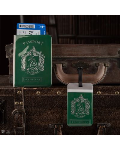 Калъф за паспорт Cine Replicas Movies: Harry Potter - Slytherin - 6