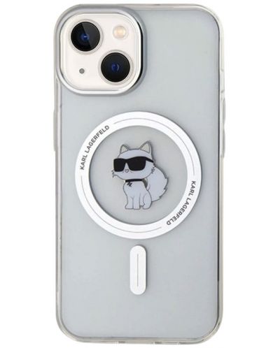 Калъф Karl Lagerfeld - IML Ikonik, iPhone 15, прозрачен - 1