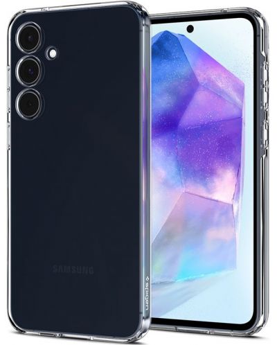 Калъф Spigen - Liquid Crystal, Galaxy A55, прозрачен - 1
